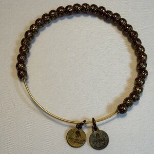 Alex and Ani Metallic Beaded Bracelet